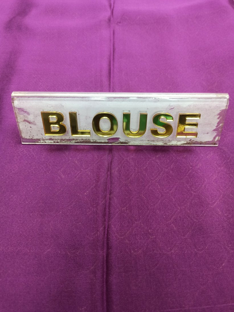 Pure Mysore Silk Saree.