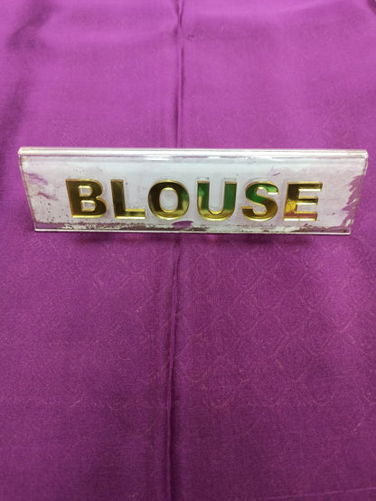 Pure Mysore Silk Saree.