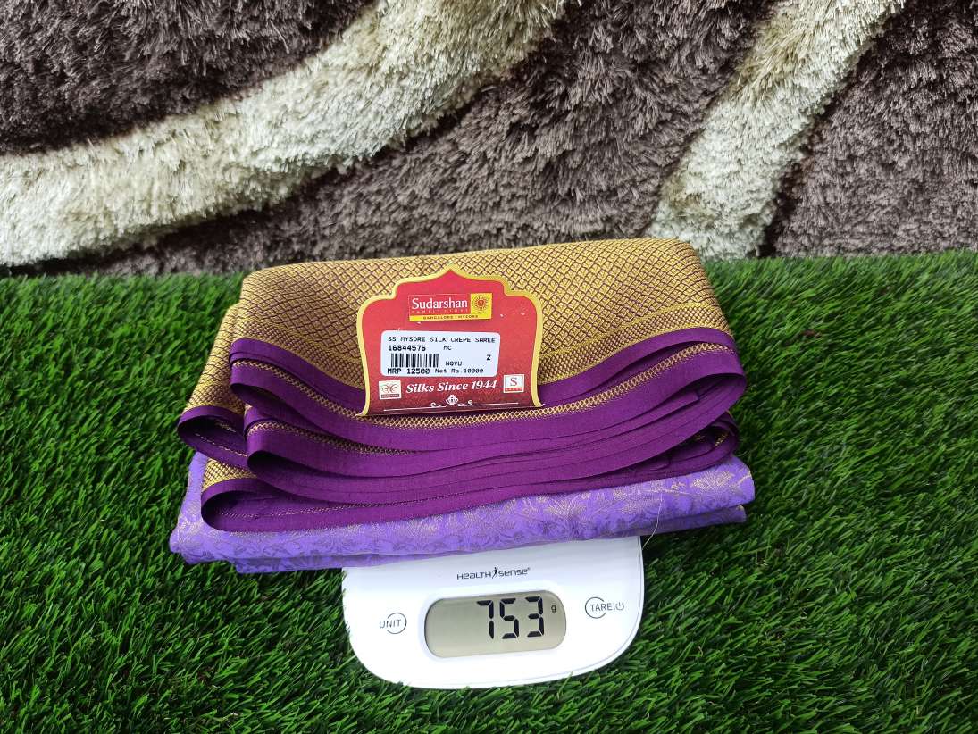 Pure Mysore Silk Saree.