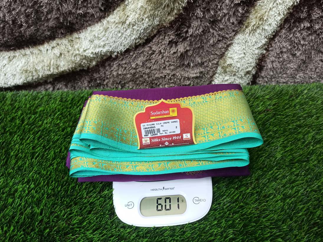 Pure Mysore Silk Saree.