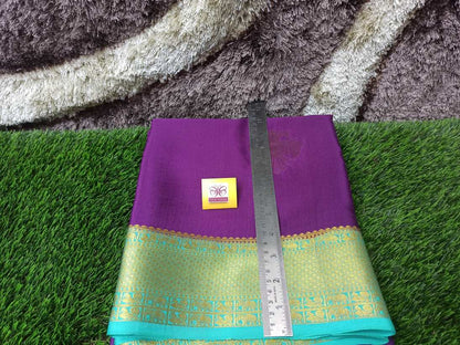 Pure Mysore Silk Saree.