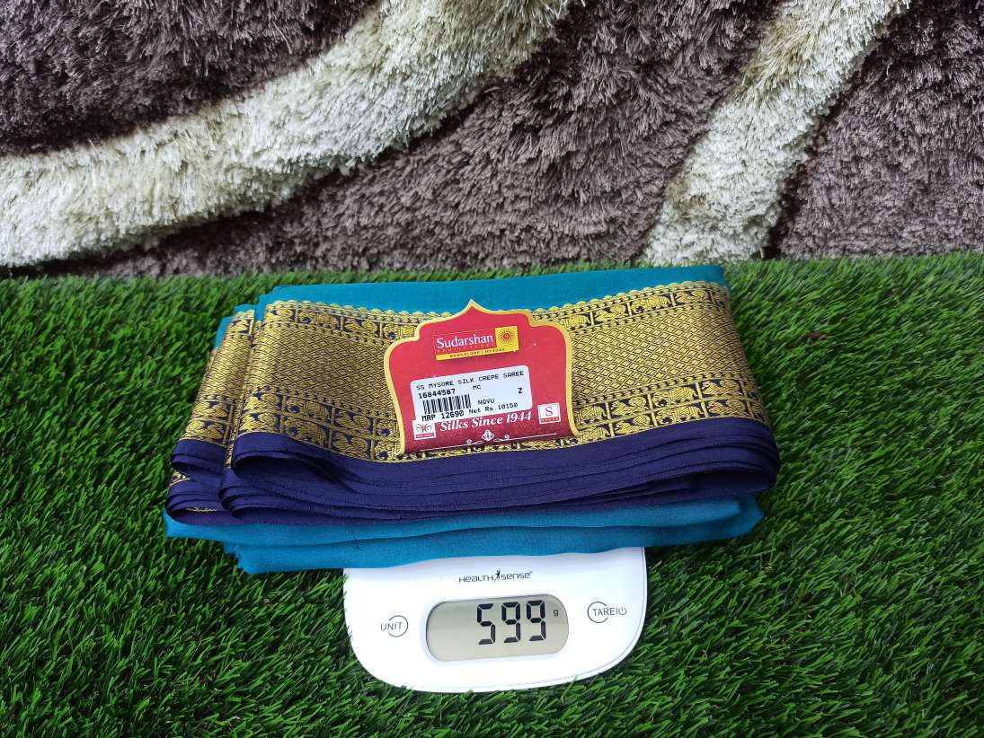 Pure Mysore Silk Saree.