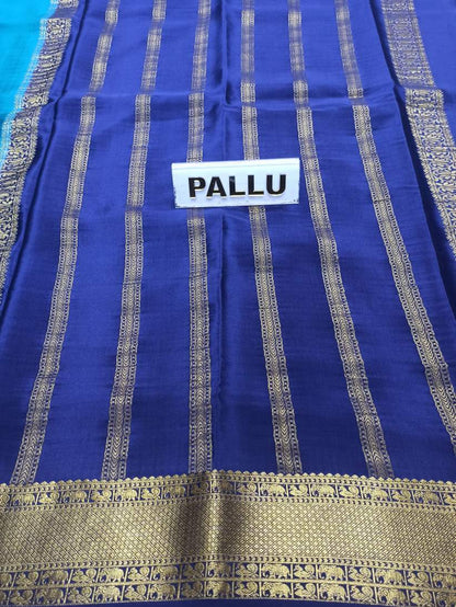 Pure Mysore Silk Saree.