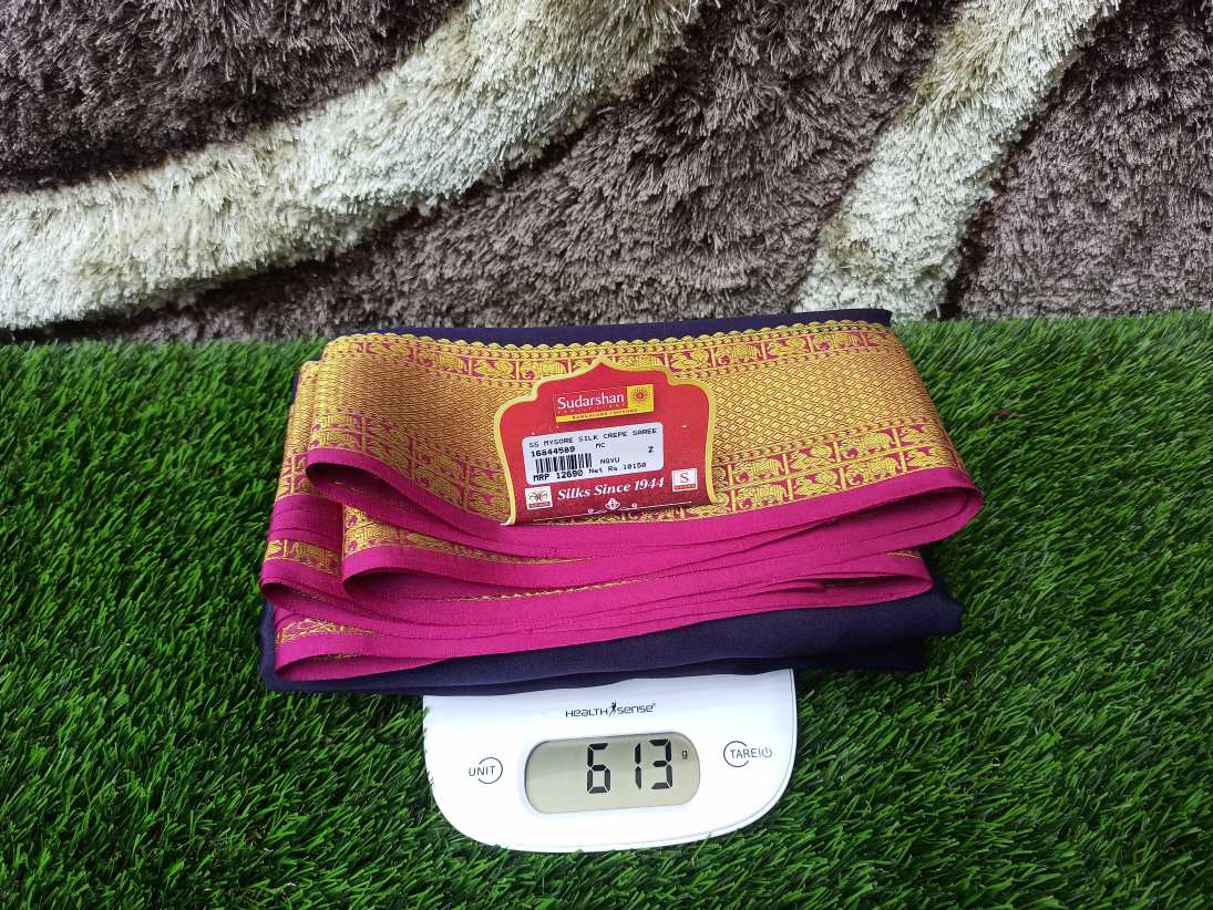 Pure Mysore Silk Saree.