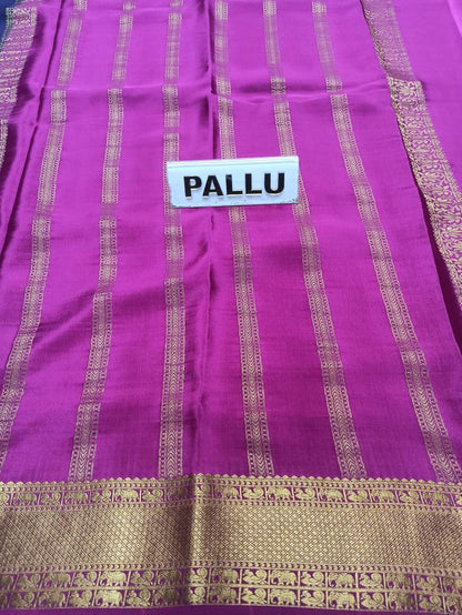Pure Mysore Silk Saree.