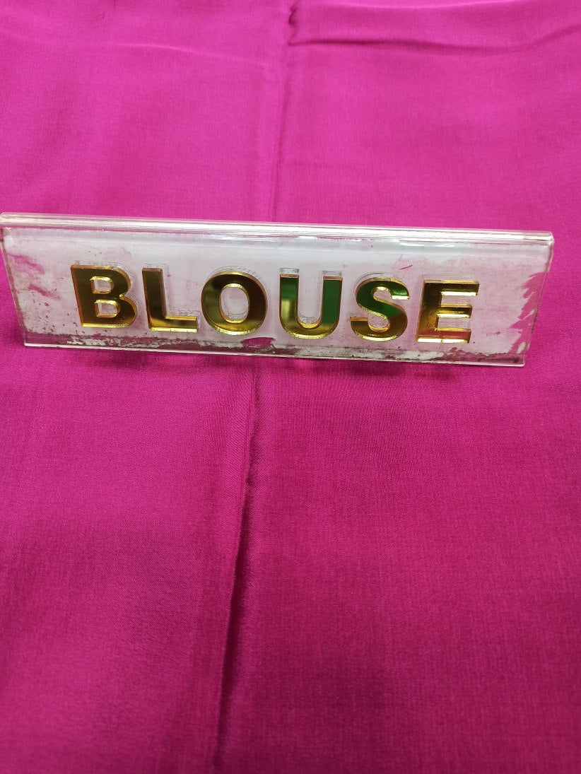 Pure Mysore Silk Saree.