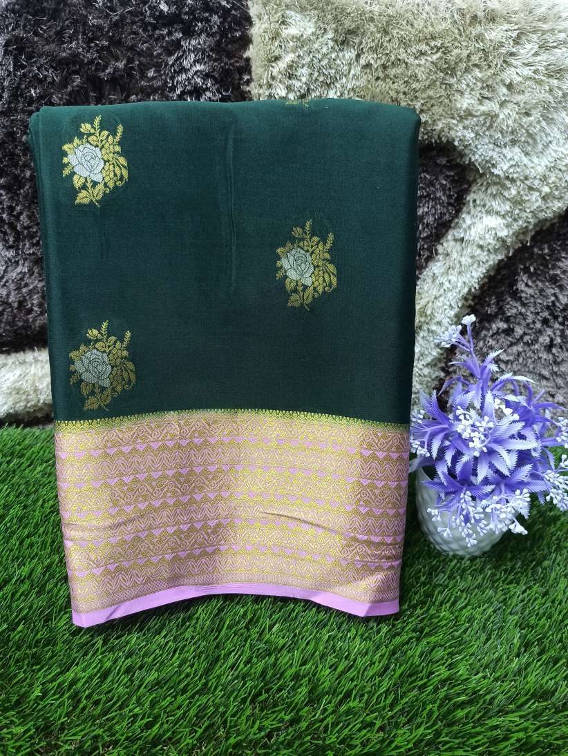 Pure Mysore Silk Saree.