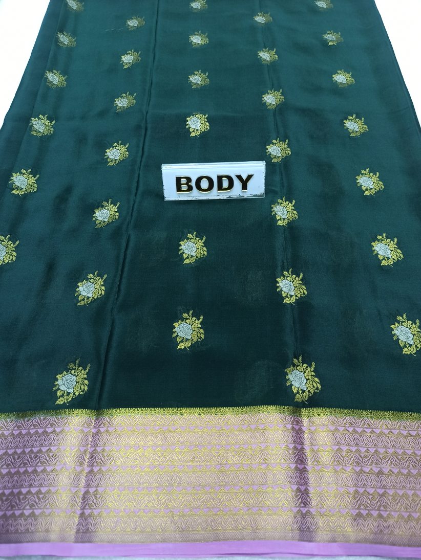 Pure Mysore Silk Saree.