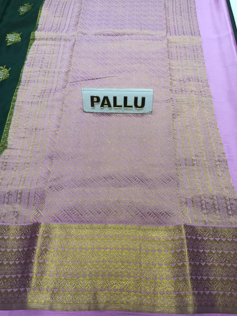 Pure Mysore Silk Saree.