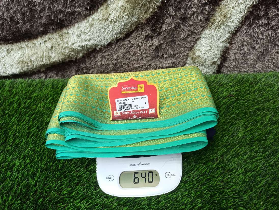 Pure Mysore Silk Saree.