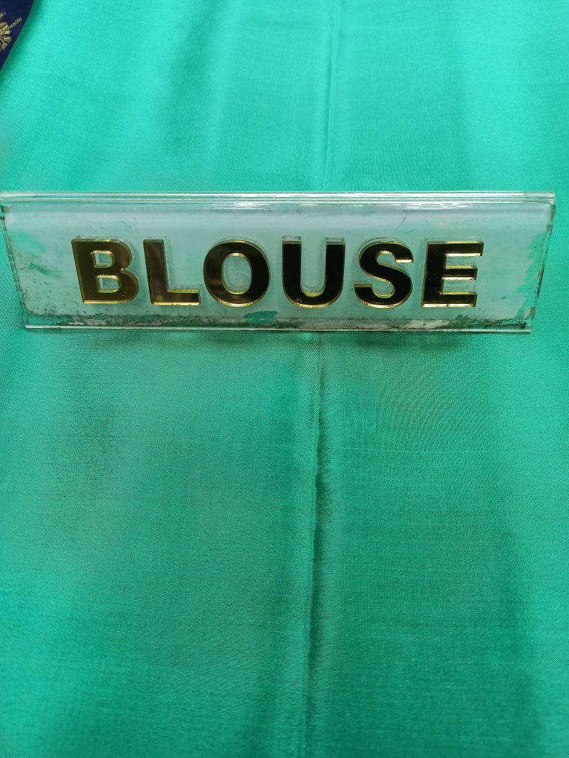 Pure Mysore Silk Saree.