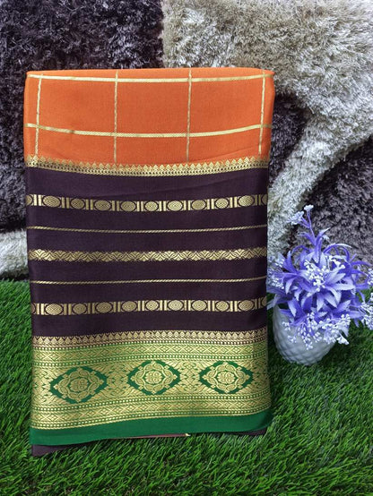 Pure Mysore Silk Saree.