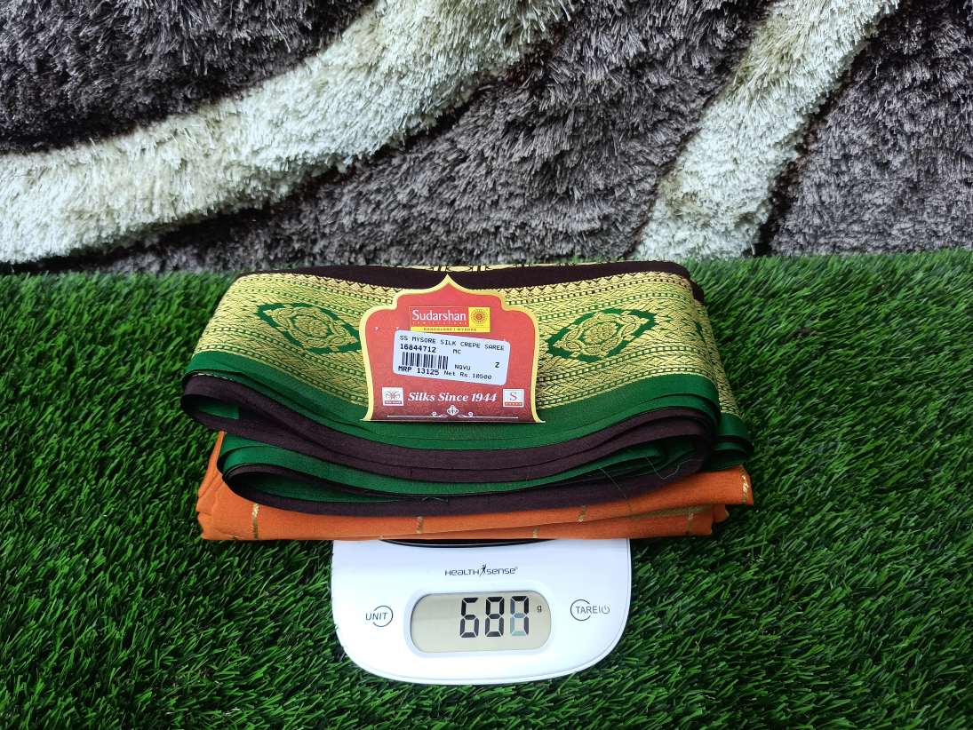 Pure Mysore Silk Saree.