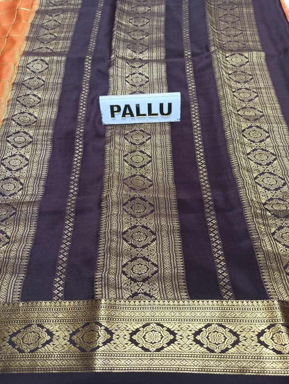 Pure Mysore Silk Saree.