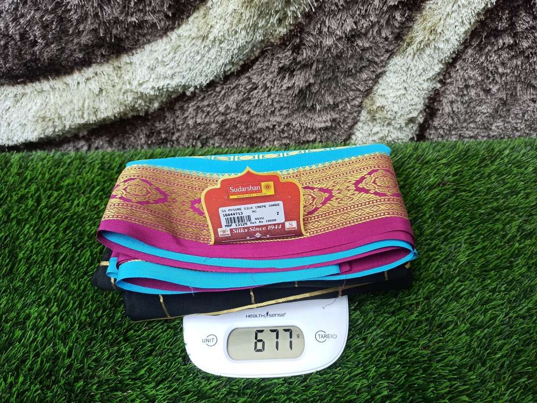 Pure Mysore Silk Saree.