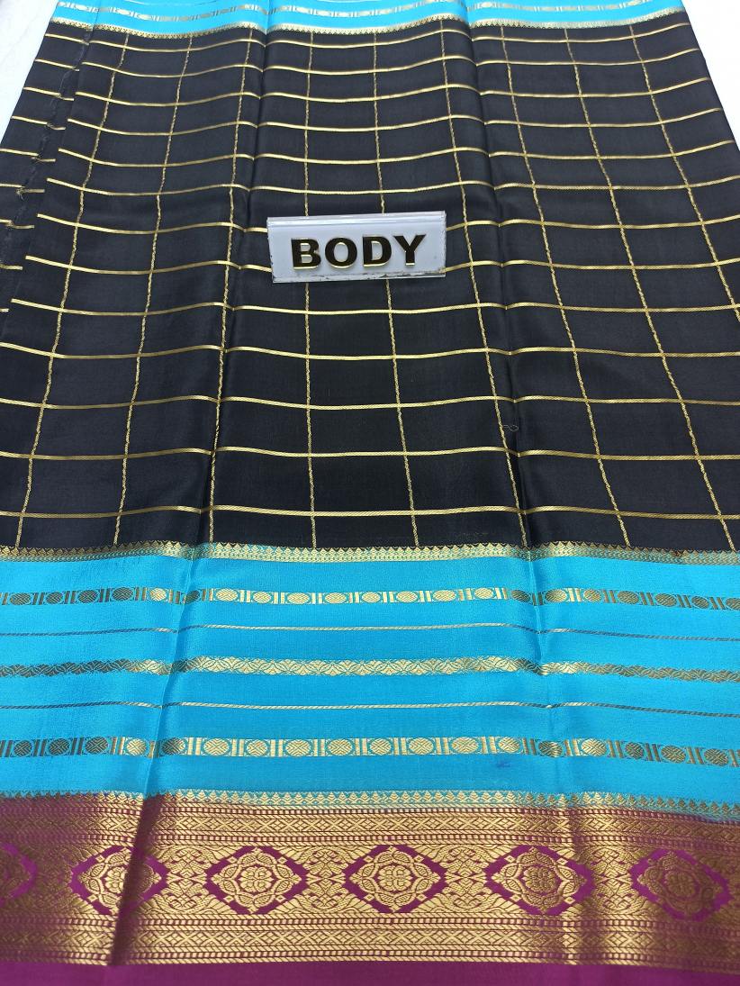 Pure Mysore Silk Saree.