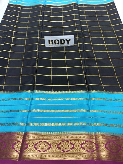 Pure Mysore Silk Saree.