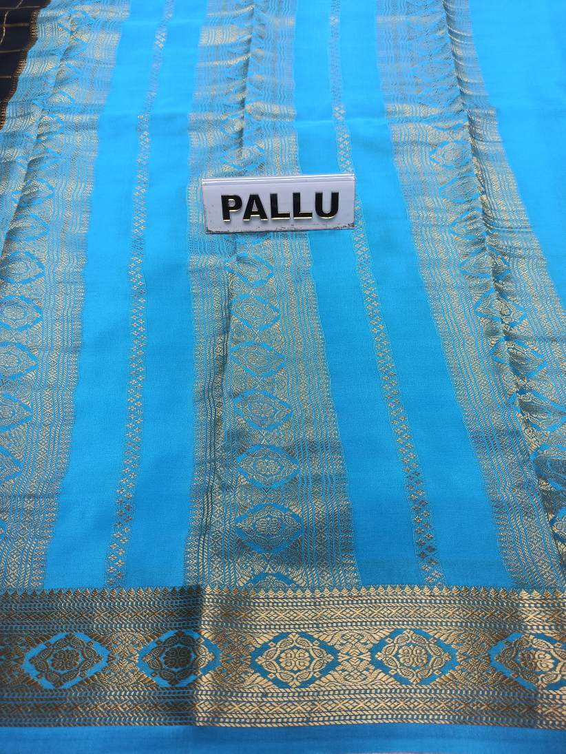 Pure Mysore Silk Saree.