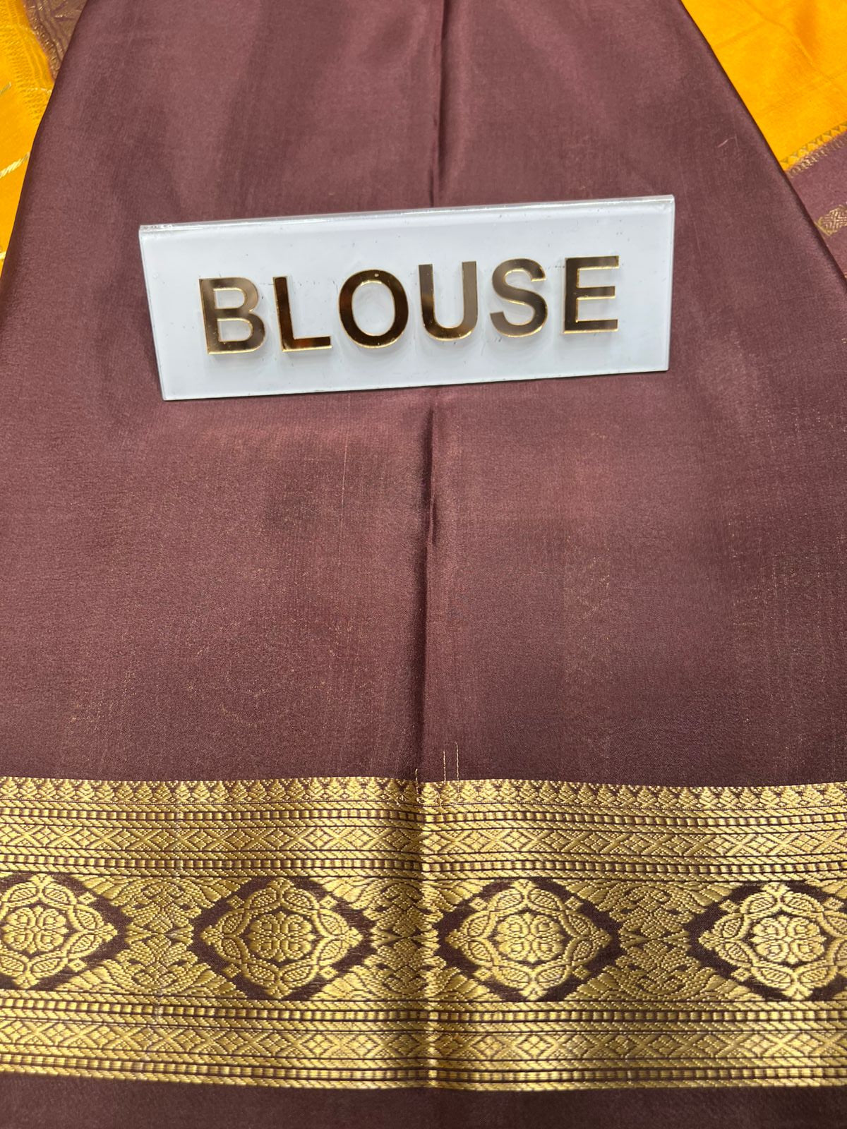 Pure Mysore Silk Saree.