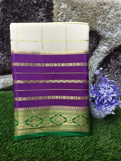 Pure Mysore Silk Saree.