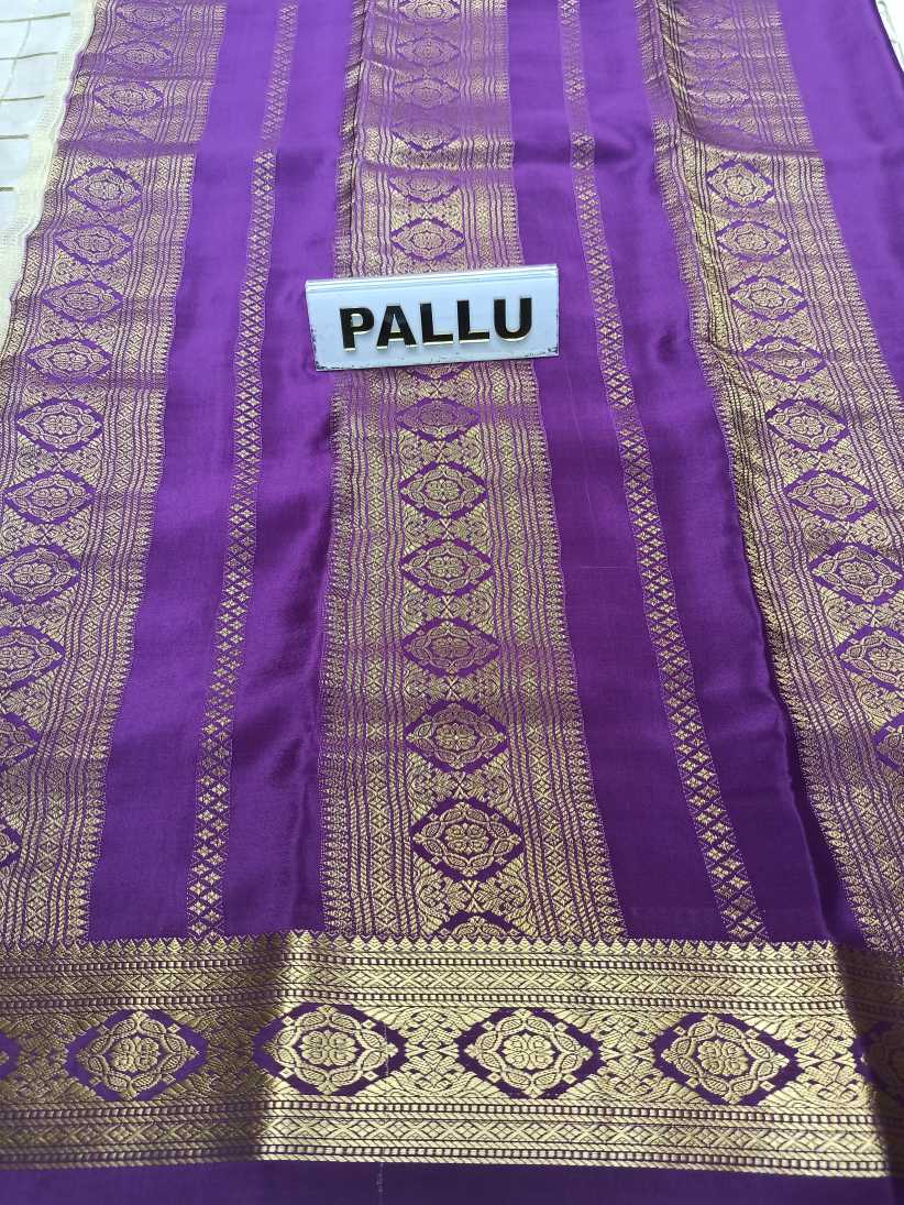 Pure Mysore Silk Saree.