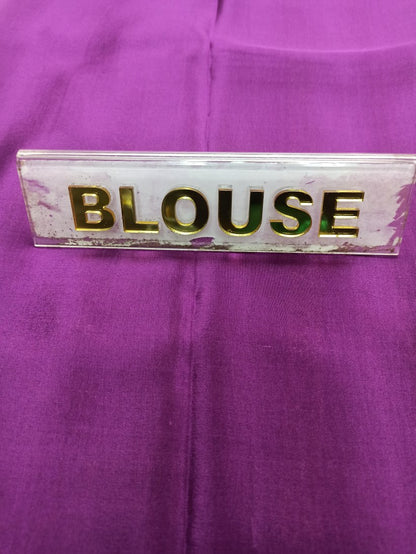 Pure Mysore Silk Saree.