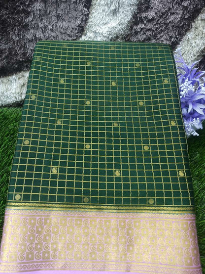 Pure Mysore Silk Saree.