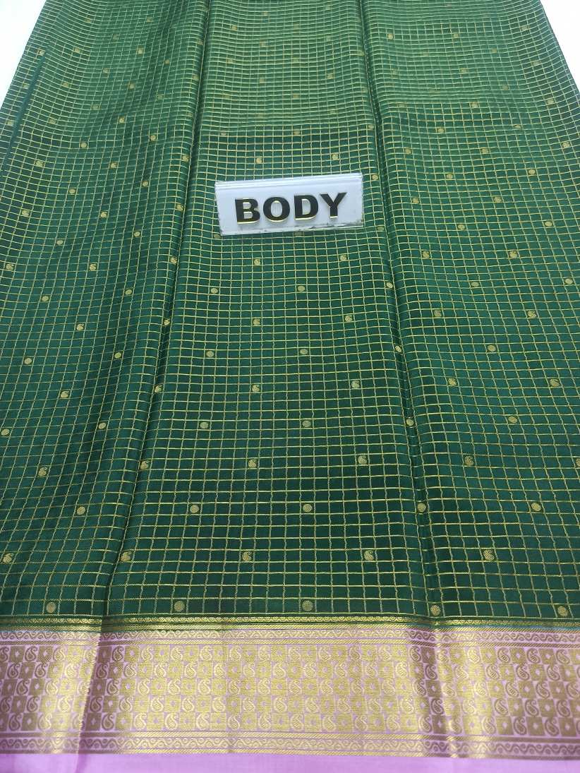 Pure Mysore Silk Saree.