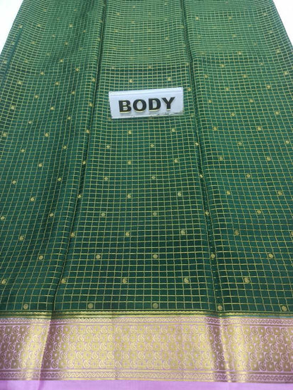 Pure Mysore Silk Saree.