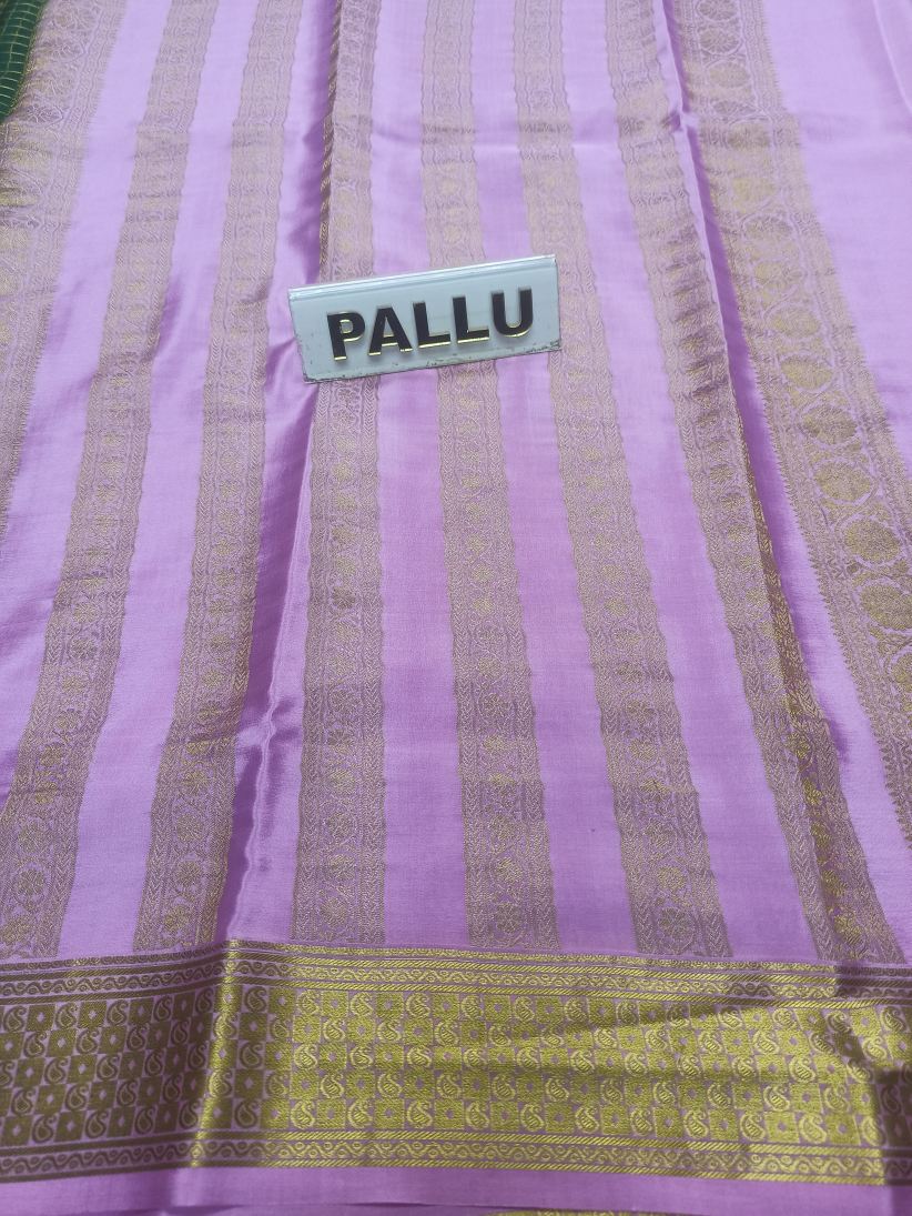 Pure Mysore Silk Saree.