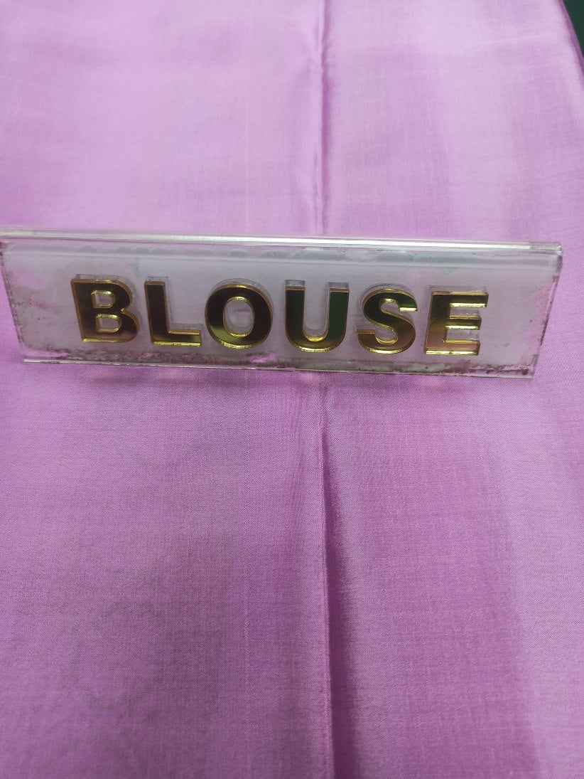 Pure Mysore Silk Saree.