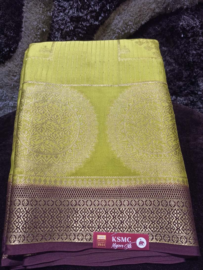 Pure Mysore Silk Saree.