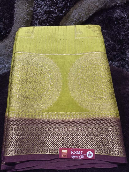 Pure Mysore Silk Saree.