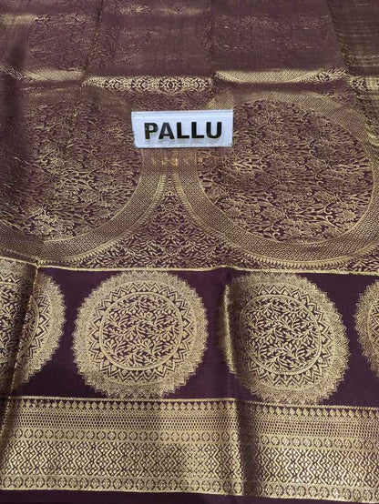 Pure Mysore Silk Saree.