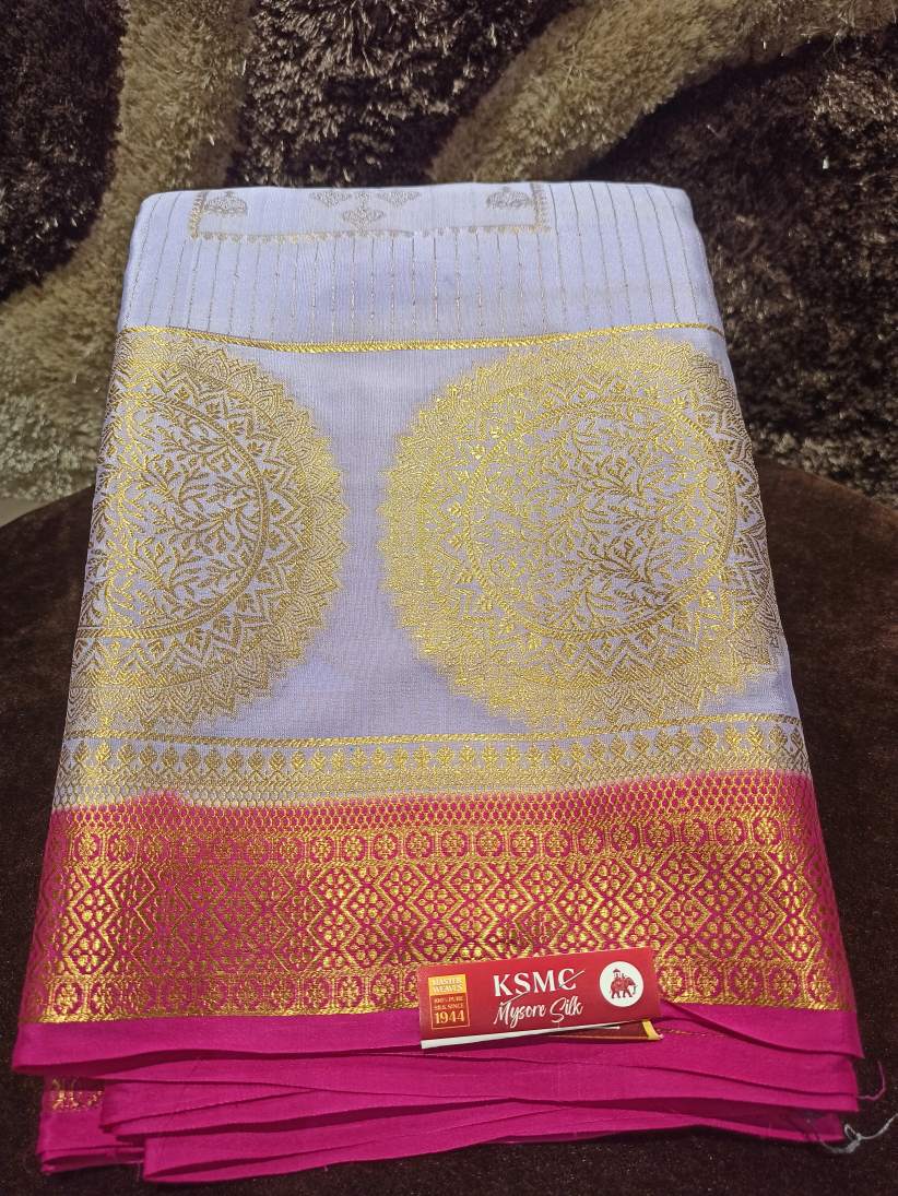 Pure Mysore Silk Saree.