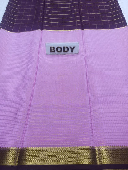 Pure Mysore Silk Saree.