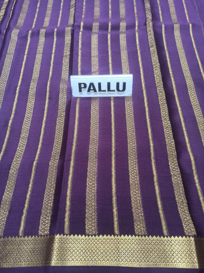 Pure Mysore Silk Saree.