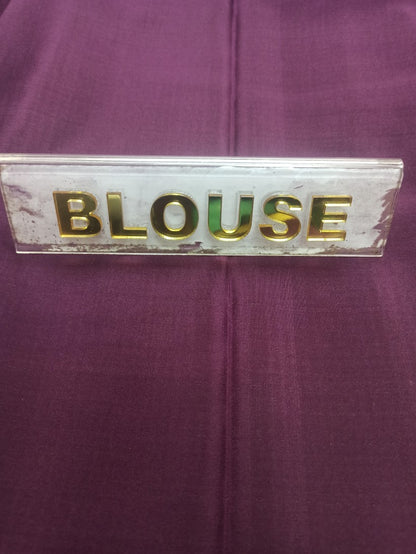 Pure Mysore Silk Saree.