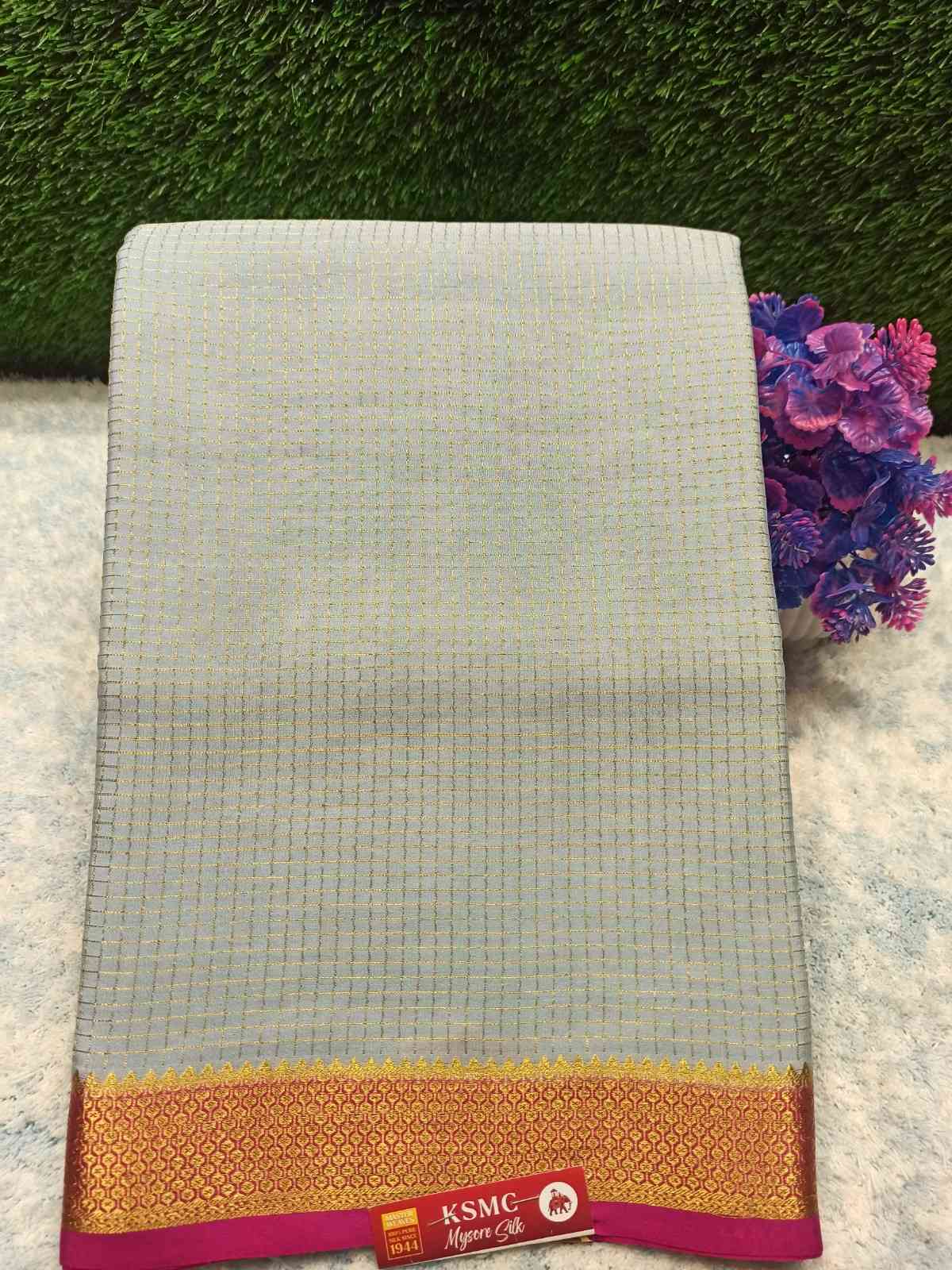 Pure Mysore Silk Saree.