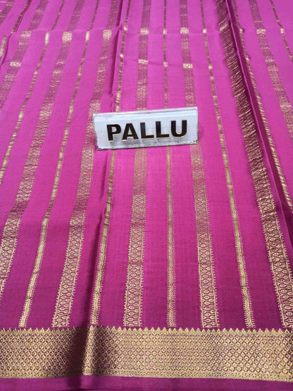 Pure Mysore Silk Saree.