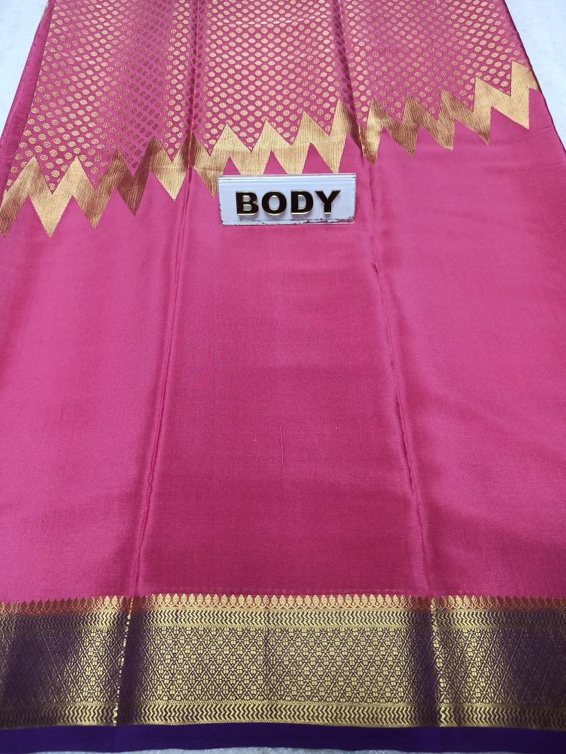 Pure Mysore Silk Saree.