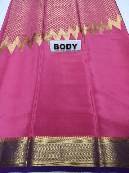 Pure Mysore Silk Saree.