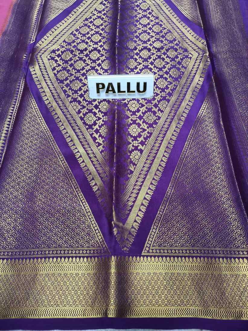 Pure Mysore Silk Saree.