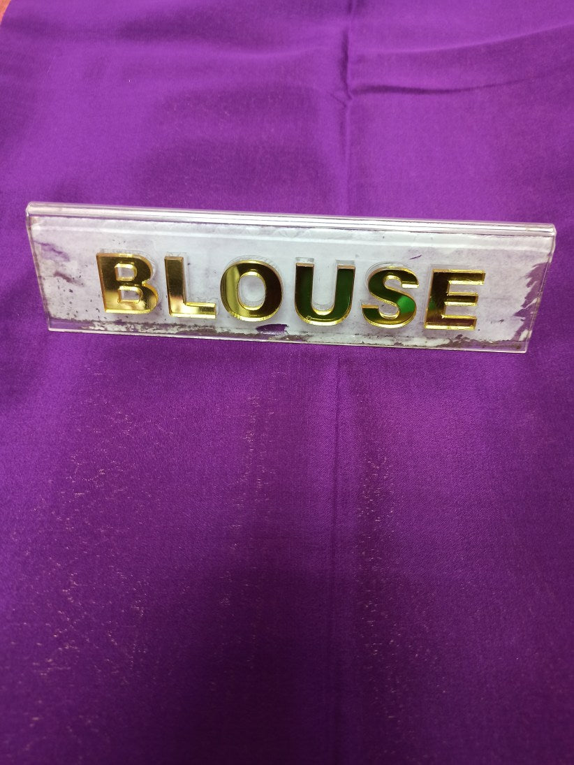 Pure Mysore Silk Saree.