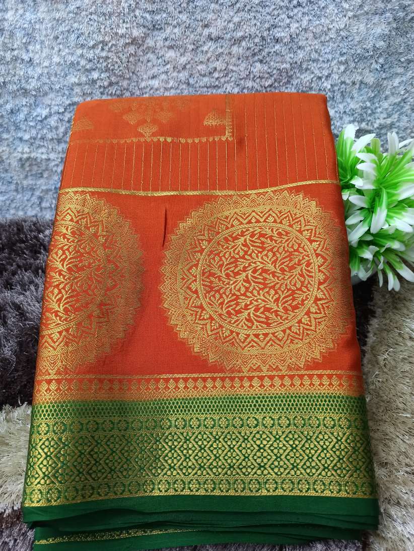 Pure Mysore Silk Saree.