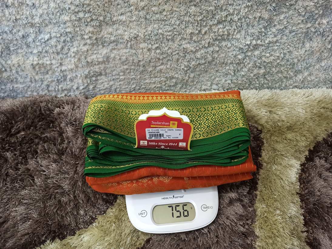 Pure Mysore Silk Saree.