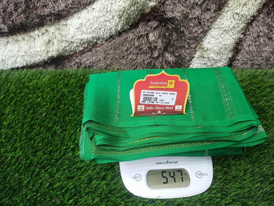 Pure Mysore Silk Saree.