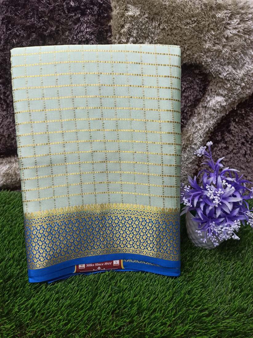 Pure Mysore Silk Saree.