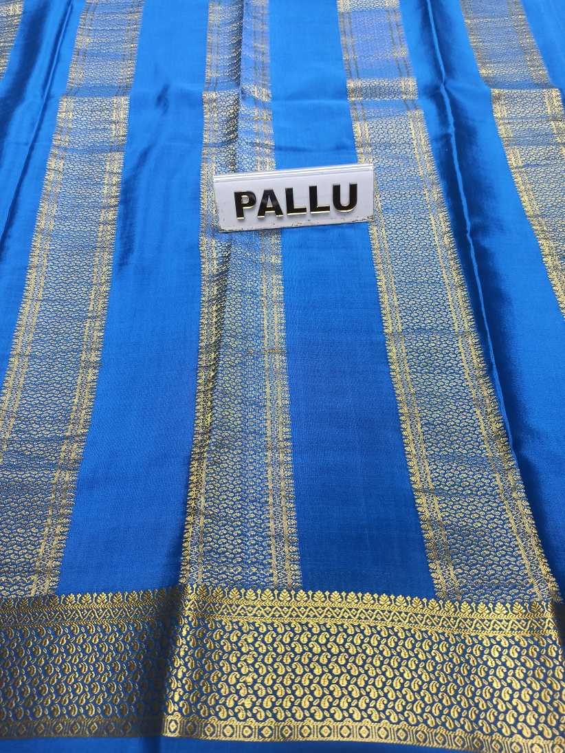 Pure Mysore Silk Saree.