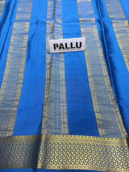 Pure Mysore Silk Saree.